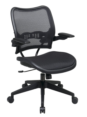 Deluxe AirGrid Seat and Back Chair with Cantilever Arms