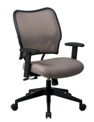 Deluxe Chair with Latte VeraFlex Back and VeraFlex Fabric Seat