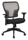 Latte Air Grid Back and Padded Mesh Seat Chair