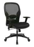 Professional Black Breathable Mesh Back Chair