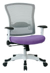 White Frame Managers Chair