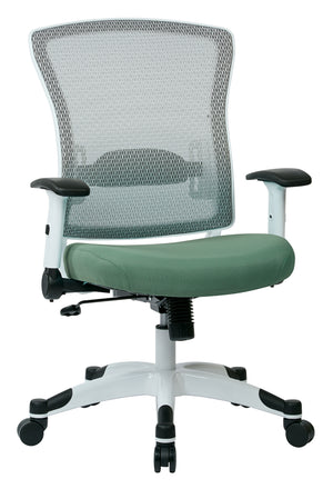 White Frame Managers Chair