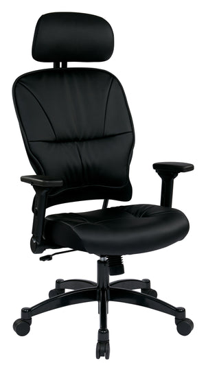 Bonded Leather Seat and Back Managers Chair