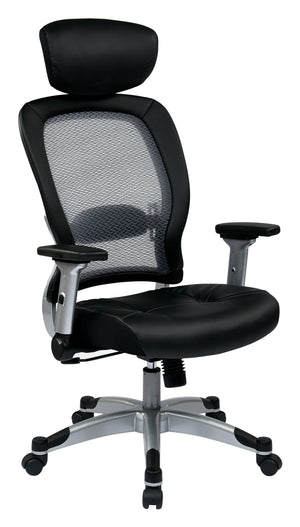 Professional Light Air Grid Back Chair with Headrest