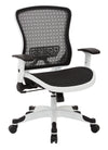 White Frame CHX Dark Breathable Mesh Seat and Back Manager Chair