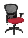 Deluxe R2 SpaceGrid Back Chair with Memory Foam Mesh Seat Chair