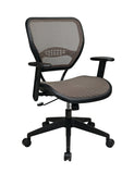 Latte AirGrid Seat and Back Deluxe Task Chair