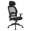 Professional AirGrid Back and Mesh Seat Chair with Adjustable Headrest
