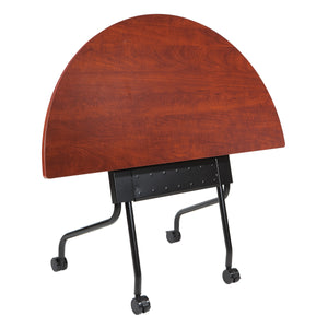 48" Wide Half-Round Table