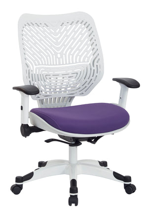 White Self Adjusting SpaceFlex Back Managers Chair