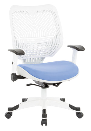 White Self Adjusting SpaceFlex Back Managers Chair