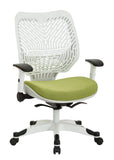 White Self Adjusting SpaceFlex Back Managers Chair