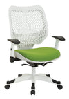 White Self Adjusting SpaceFlex Back Managers Chair