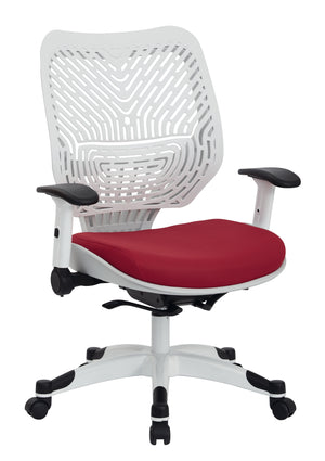 White Self Adjusting SpaceFlex Back Managers Chair