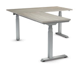 Ascend II 3 Stage 60" x 78" Electric Height Adjustable Table L-Shape