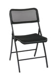 Folding Chair with Screen Seat and Back (2-PK)