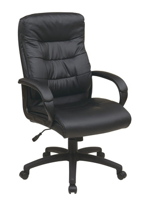 High Back Faux Leather Executive Chair