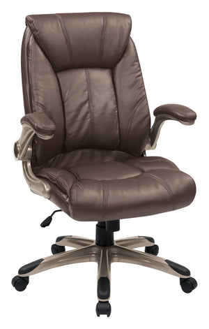 Faux Leather Mid Back Managers Chair