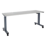 6 ft. Wide Pneumatic Height Adjustable Table