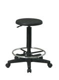Stool with Adjustable Footrest