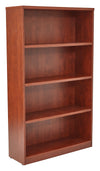 36Wx12Dx60H 4-Shelf Bookcase with 1" Thick Shelves