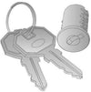 Lock Core With Keys (Compatible with Napa, Kenwood, Sonoma, Lodi )