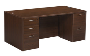 Napa Double Pedestal Desk 71"X35"