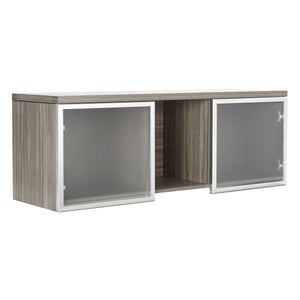 Wall-Mount Overhead with Glass Doors