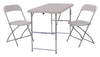 3-Piece Folding Set (2 chairs and 1 table)