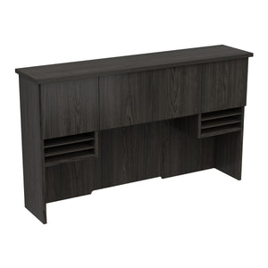 Tuxedo 72" Hutch with Wood Doors