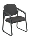 Deluxe Sled Base Arm Chair with Designer Plastic Shell