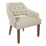 Milford Toast Fabric Chair